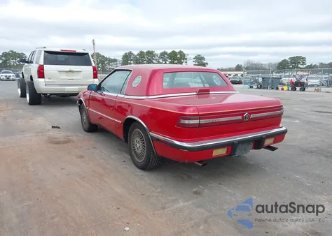 1991 Chrysler Tc By Maserati from USA, damaged, VIN ZC2FS1208MB207621